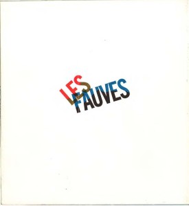 Couverture du Catalogue du 60e anniversaire du Fauvisme